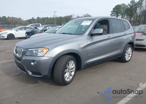 2014 BMW X3 xDrive28I z USA, uszkodzony, nr VIN 5UXWX9C54E0D42738